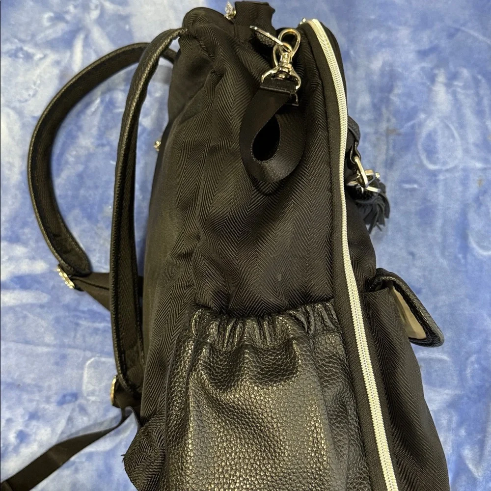 Itzy Ritzy Black Large Diaper/Backpack Bag